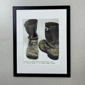 Chrome Hearts Boots Poster framed 11x14